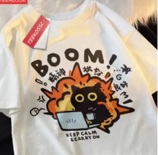 T-Shirt BOOM! Cat