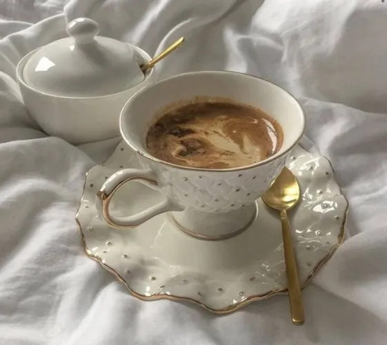 Morning coffee☕