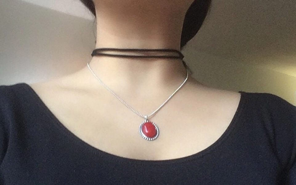 Rachel Roth Inspired Raven Necklace Titans | Raven Choker | Set of 2 |