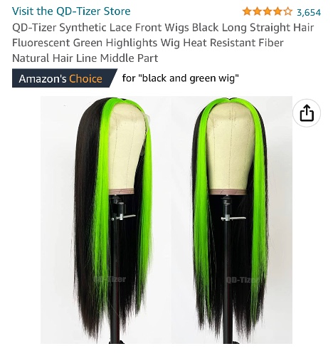 Shego wig
