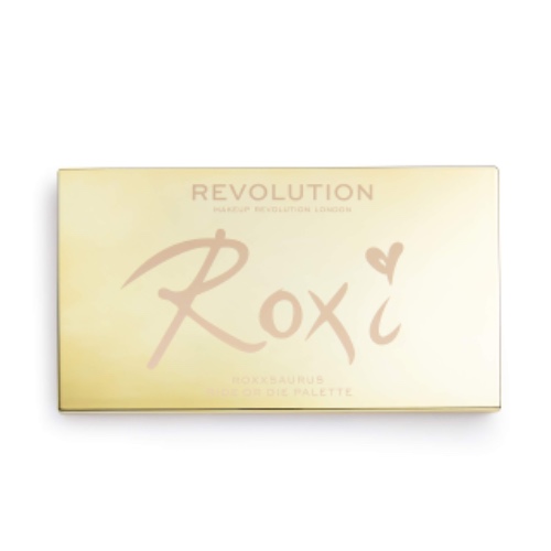 Makeup Revolution, Roxxsaurus, Ride or Die Eyeshadow Palette, 18 Shades, 14.4g, Powder