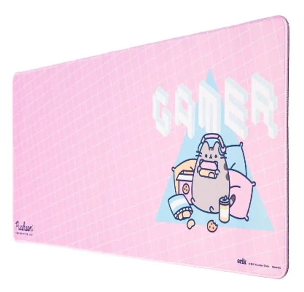 Grupo Erik XL Mausepad Pusheen für Laptop, Computer und PC - Gaming Mousepad - Mauspad Pink
