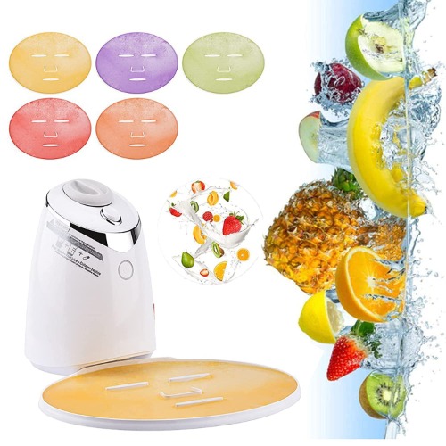 MEIHSI 4 Tipos de Bricolaje máquina de máscara Facial de Frutas y Verduras Naturales Cuidado Facial máquina de Belleza de colágeno Fresco(1)