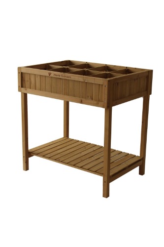 VegTrug 8 Pocket Herb Garden - Cedar