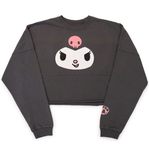 Kuromi JapanLA Cropped Spirit Jersey - BLACK / L