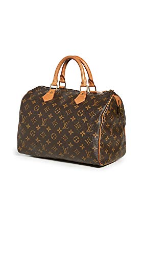 Louis Vuitton Women's Pre-Loved Speedy 30 Handbag Monogram - Brown