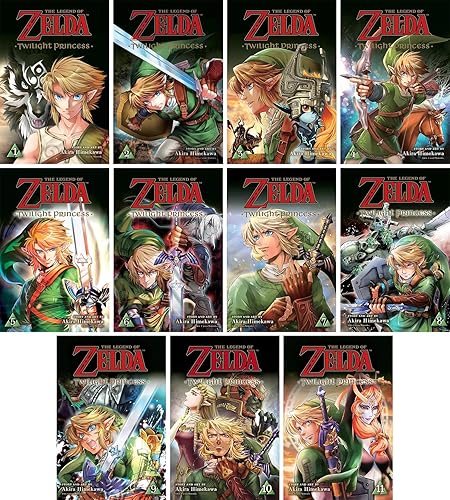 Legend of Zelda Twilight Princess Manga Vol. 1-11 by Akira Himekawa