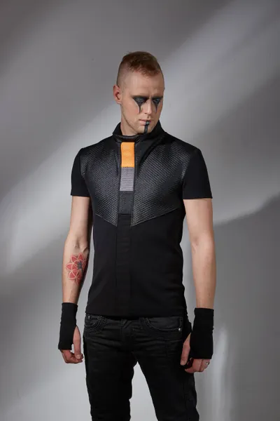 Cyberpunk shirt futuristic clothing