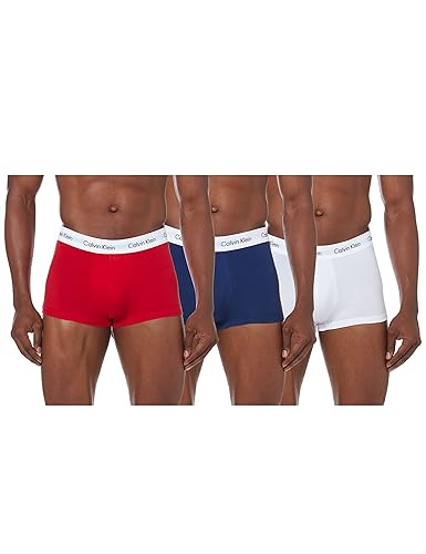 Tommy Hilfiger Trunk Trunk Herren - XL - White/Red Ginger/Pyro Blue
