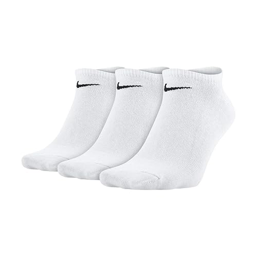 Nike Herren Everyday Ltwt Socken - L - Weiß / Schwarz
