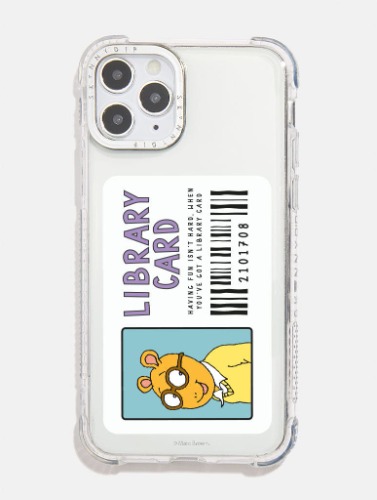 Arthur x Skinnydip Library Card Shock iPhone Case | iPhone 15 Pro Case