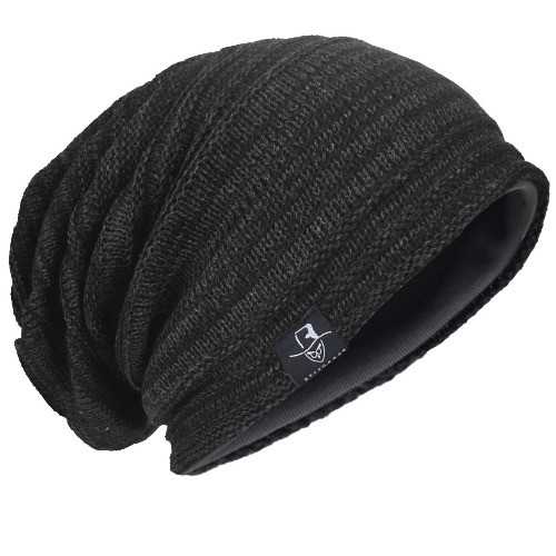 Skull Slouch Beanie