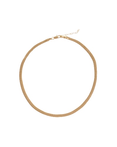 Adelina Flat Choker Necklace | 14 inch / 35.5cm