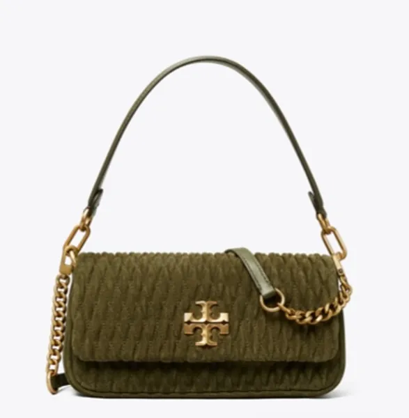 Tory Burch Small Kira Suede Shoulder Bag