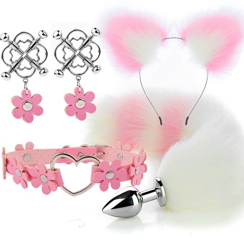 Flower Pup Play Set - Pink