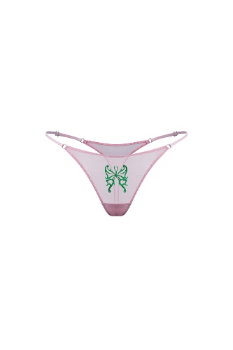 Butterfly Pink Thong 
