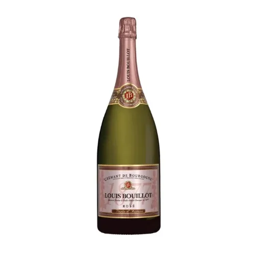 Bottle of sparkling rosé