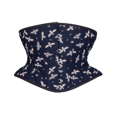 Lovely Bees Corset, Hourglass Silhouette