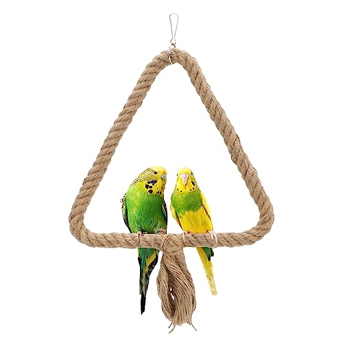 Bird Rope Swing Toy C: Triangle