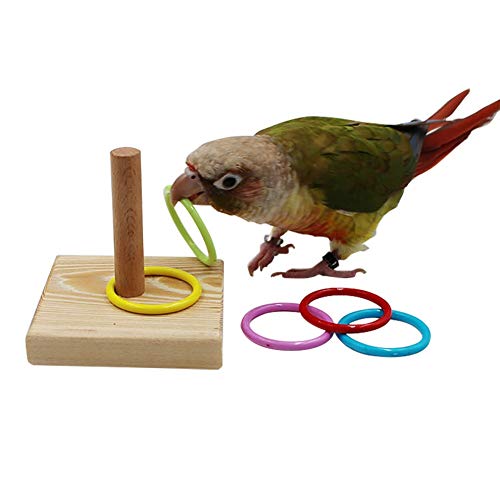 QBLEEV Bird Toys, Bird Trick Tabletop Toy 