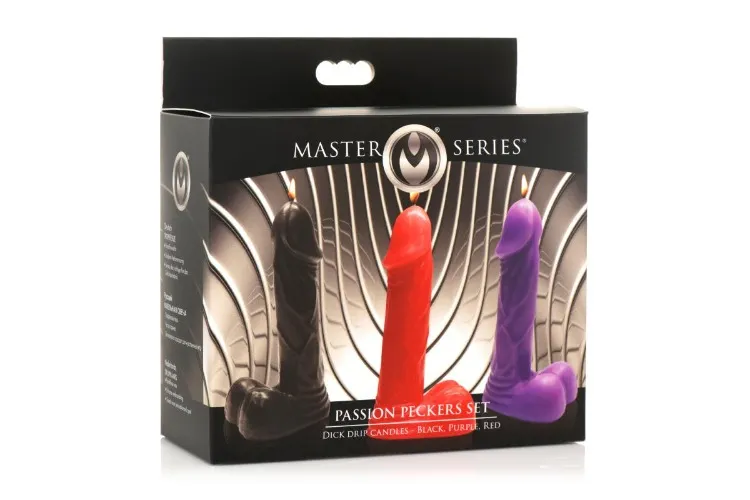  Passion Peckers DripCandles Set