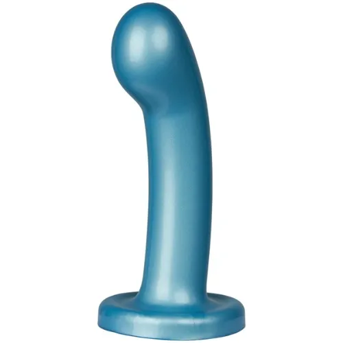 Baseks Shiny Light Blue G-Spot Dildo 13,9 cm