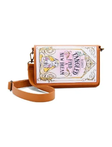 Loungefly Disney Tangled Rapunzel Crossbody Bag Book