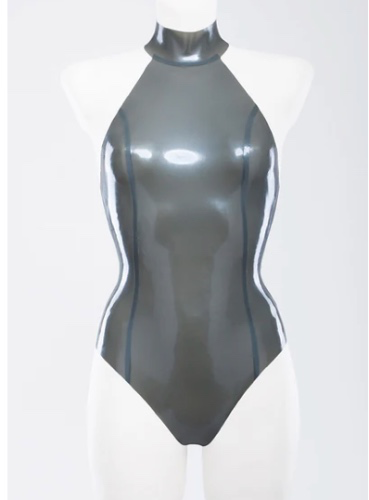 Latex swimsuit
