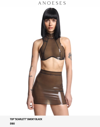 Smoked Latex Set Anouses