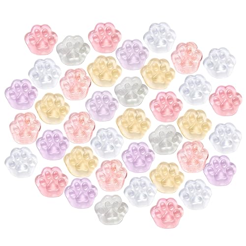 40pcs Mini Squishies Squishy Toy Cat Party Favors for Kids, Cat's paw Mochi Squishy Toys Kawaii Stress Reliever Anxiety Toys for Boys Girls, Pinata Fillers, Goodie Bag Stuffers for Toddlers Adults