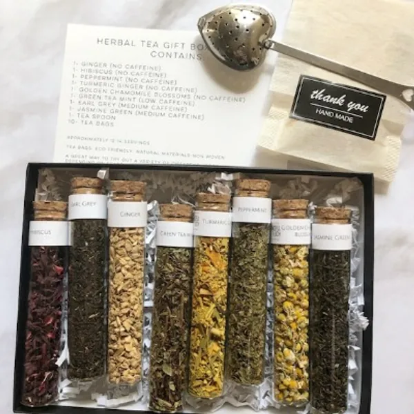 8 Loose Leaf Tea Sampler Gift Set W/tea Infuser & Tea Bags  | Etsy