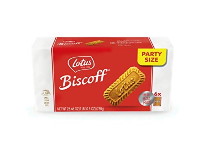 Lotus Biscoff Cookies- Caramelized Biscuit Cookies - 4.4 Ounce (Pack of 6) – non GMO Project Verified + Vegan - Fresh Pack - 4.4 Ounce (Pack of 6)