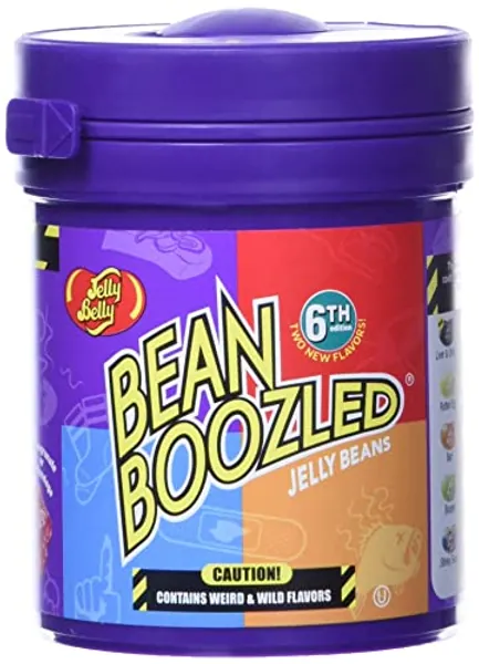 Jelly Belly BeanBoozled Mystery Bean Jelly Bean Dispenser, 4th Edition, Assorted Flavors, 3.5-oz