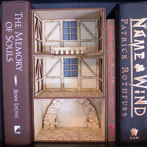 The Tavern Book Nook and Miniature Display - DIY Kit