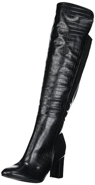 EVANS womens Evans Wide Fit Tall Boot Bellisimo Fashion Boot