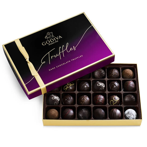 Godiva--Dark Chocolate Truffles, 24 pc.