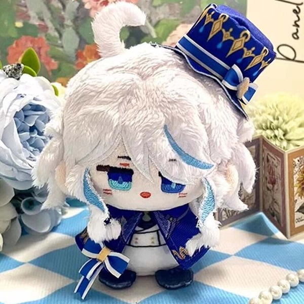 Mini Genshin Plush Doll Cute Genshin Impact Plushie Toys Genshin Gifts - Furina