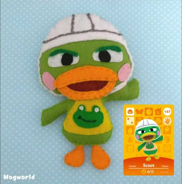 Custom Animal Crossing Felt Plush