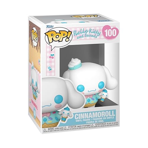 Funko POP! Sanrio: Hello Kitty - Cinnamoroll - (IC) - Collectable Vinyl Figure - Gift Idea - Official Merchandise - Toys for Kids & Adults - Cartoons Fans - Model Figure for Collectors and Display