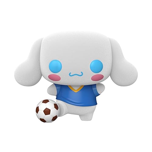 Funko Sanrio Hello Kitty & Friends POP! Animation Cinnamoroll with Soccer Ball (Flocked) Exclusive Vinyl Figure #86