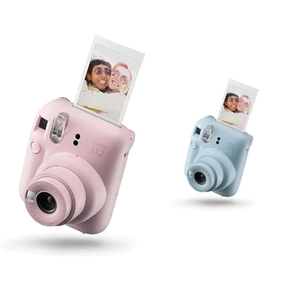 instax mini 12 camera, BLOSSOM PINK & mini 12 camera, PASTEL BLUE