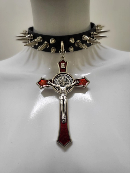 Small but Fierce Crucifix Collar