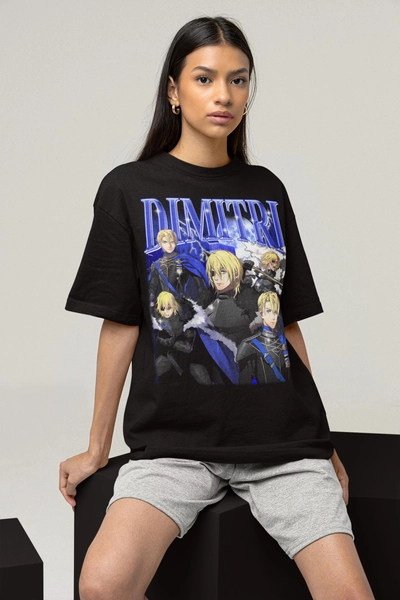 Unisex Fire Emblem Three Houses Dimitri Gaming Bootleg T-Shirt, Japanese Videogame Husbando Shirt