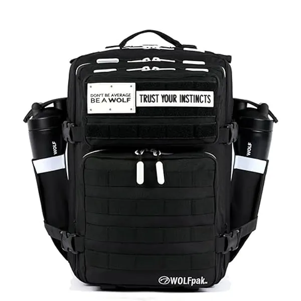 WOLFpak 35L Backpack (Alpha Black White Accents) - Alpha Black White Accents