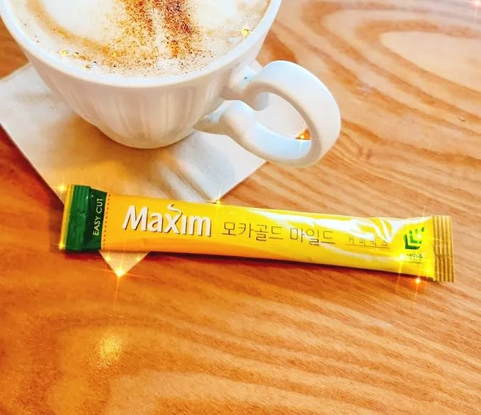 100 Instant Mocha Coffee Tubes (Maxim Gold, 2.6 lb)