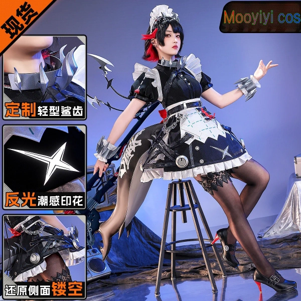ZZZ New Mooyiyi cos Ellen Joe Cosplay costume Halloween Christmas Role Playing Party Comic Women S-XL SIZE Zenless Zone Zero - AliExpress 