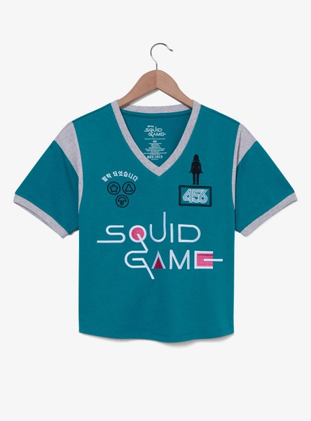 Squid Game Title Women's T-Shirt — BoxLunch Exclusive