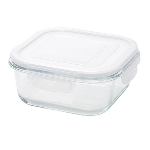 Heat Resistant Glass Storage Container 780ML Square | Default Title