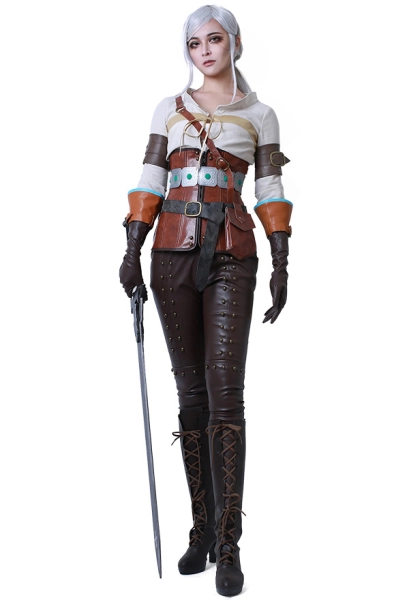 The Witcher 3: Wild Hunt Ciri Cosplay Costume