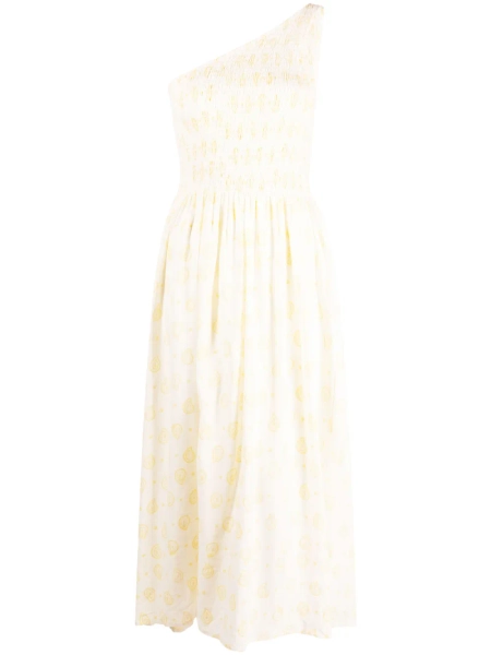 Cute one-shoulder midi dress